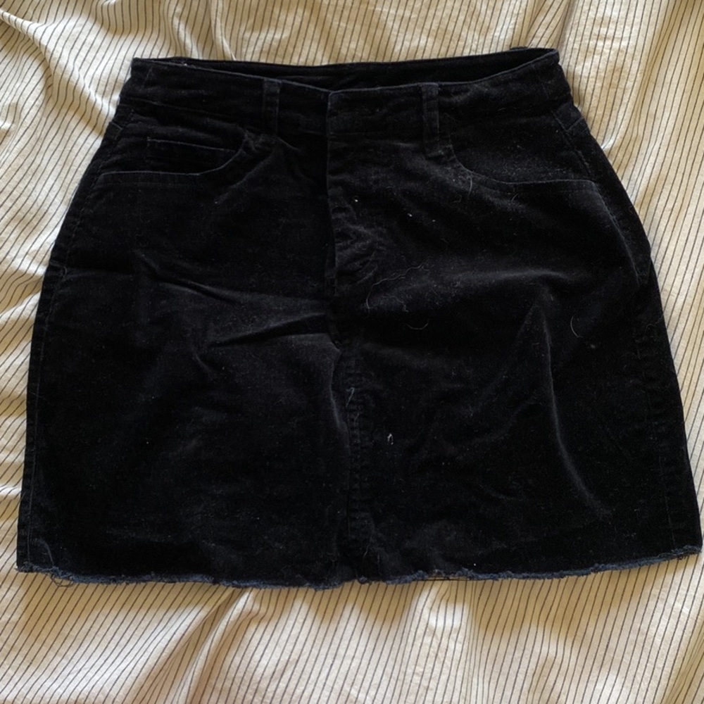 Corduroy skirt